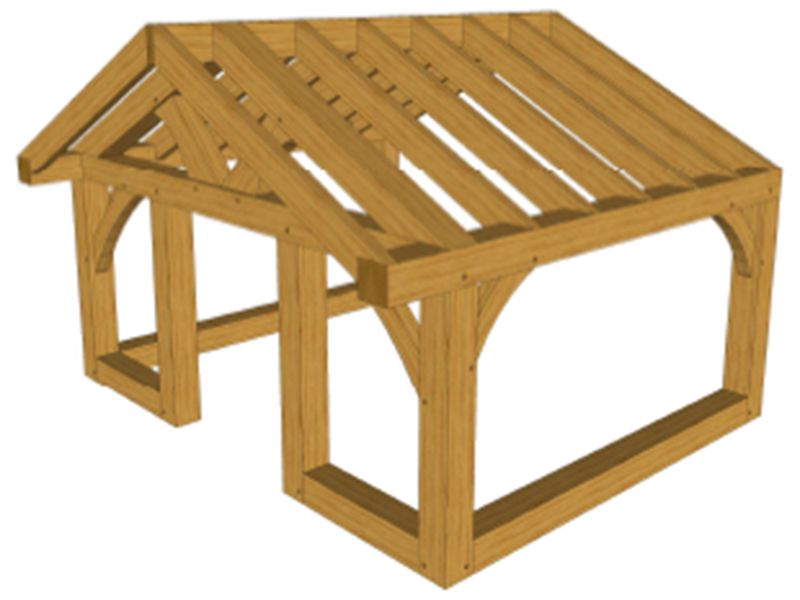 The Stapleton Oak Porch Kit (1)