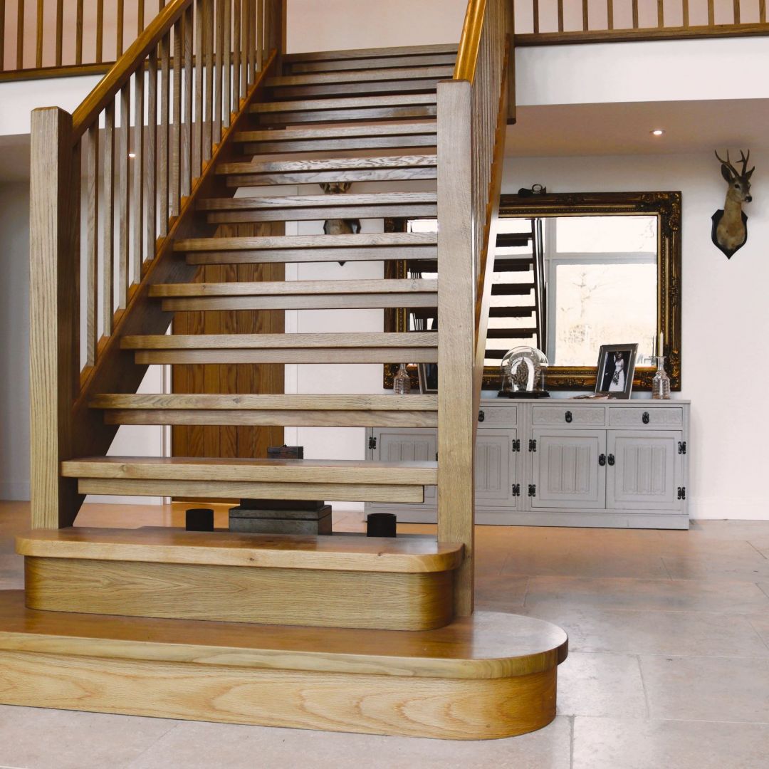Prime grade oak staircase